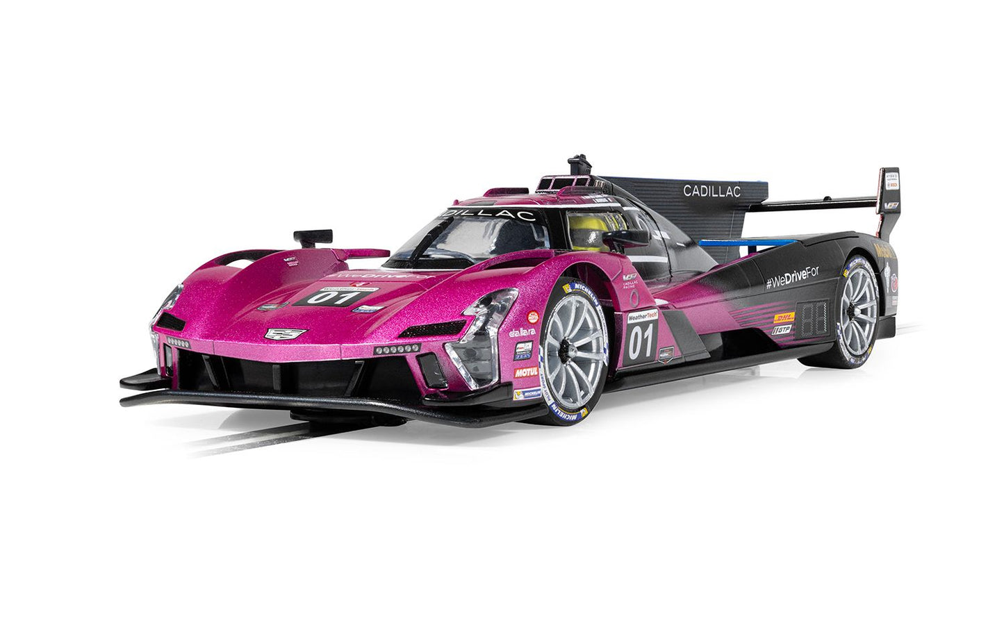 SCALEXTRIC C4611 Cadillac V-Series R - Road Atlanta 2024 - Pink - Chester Model Centre