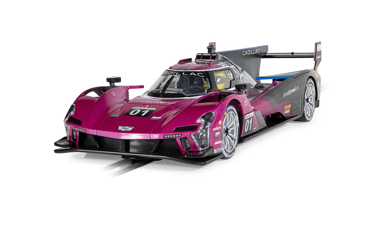 SCALEXTRIC C4611 Cadillac V-Series R - Road Atlanta 2024 - Pink - Chester Model Centre