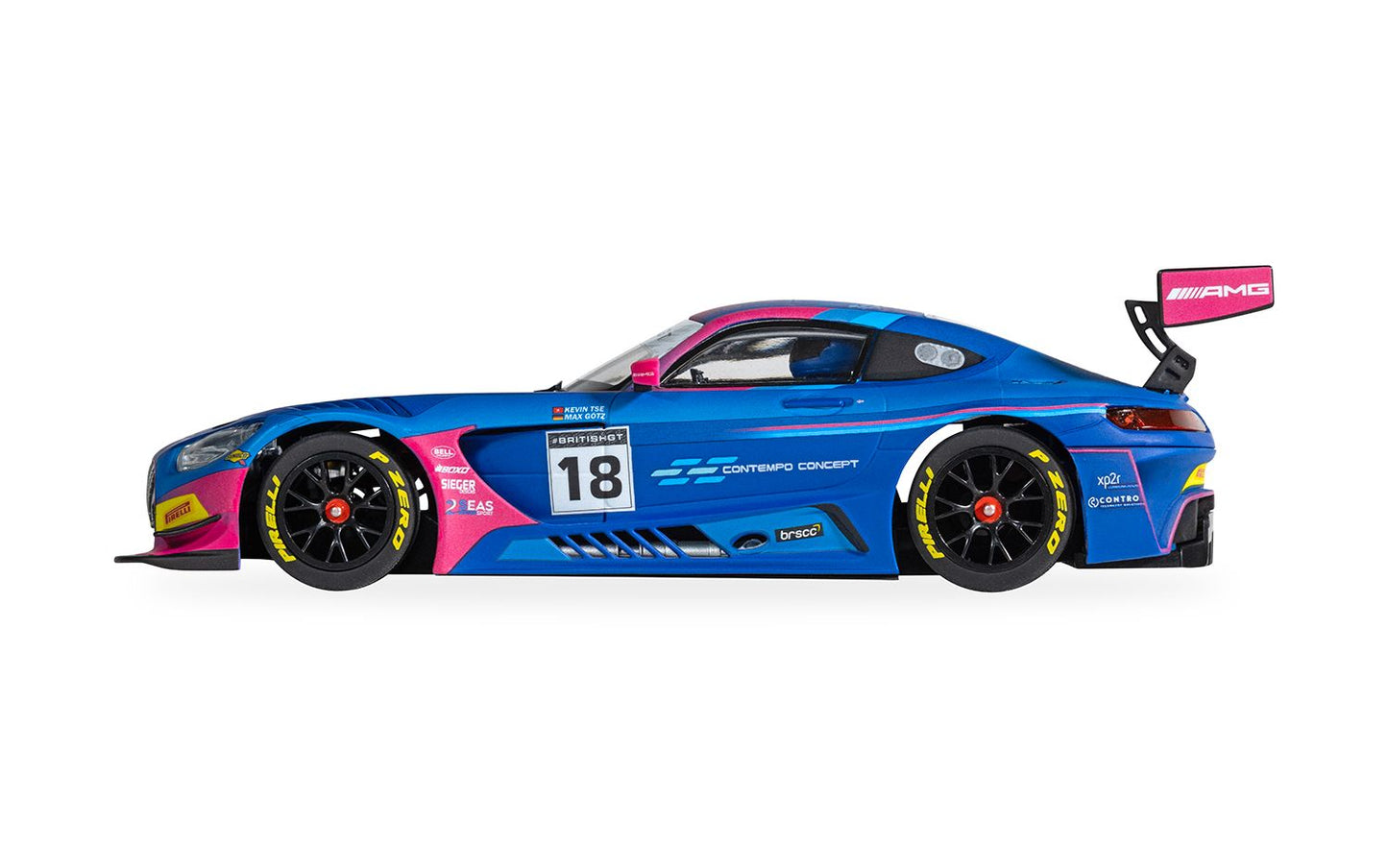 SCALEXTRIX C4623 Mercedes AMG GT3 - British GT 2024 - 2Seas Motorsport - Chester Model Centre
