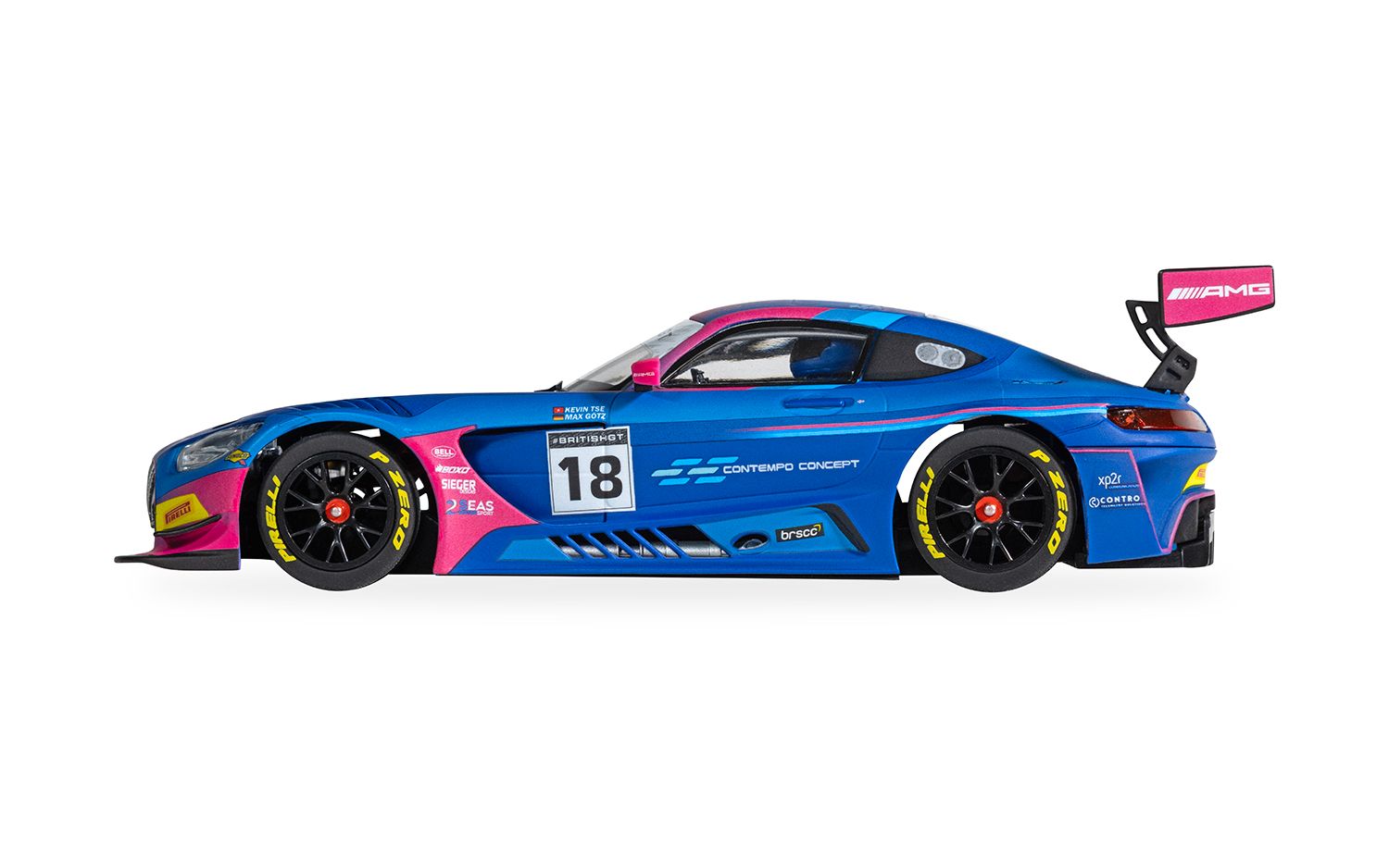 SCALEXTRIX C4623 Mercedes AMG GT3 - British GT 2024 - 2Seas Motorsport - Chester Model Centre