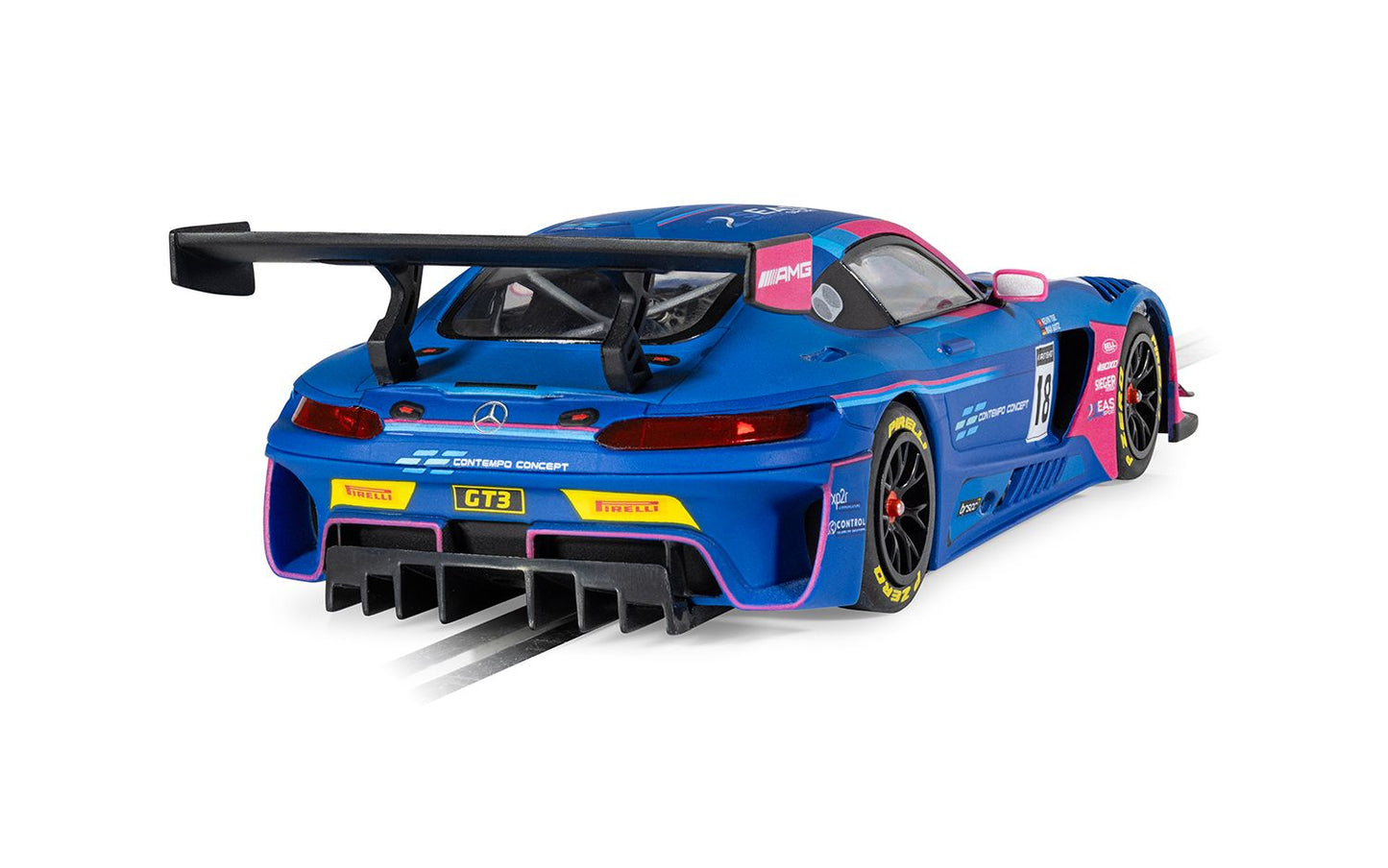 SCALEXTRIX C4623 Mercedes AMG GT3 - British GT 2024 - 2Seas Motorsport - Chester Model Centre