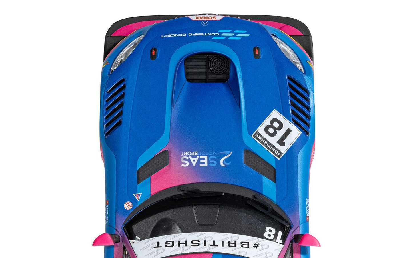 SCALEXTRIX C4623 Mercedes AMG GT3 - British GT 2024 - 2Seas Motorsport - Chester Model Centre