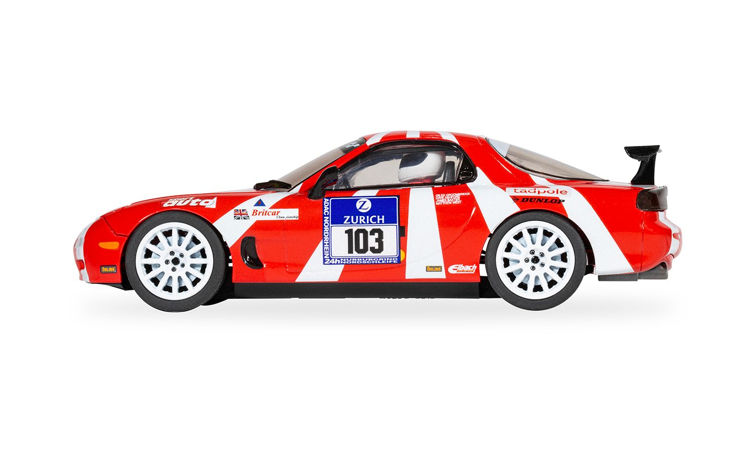 SCALEXTRIC C4626 Mazda RX7 FD - Nurburgring 24hrs 2007 - Chester Model Centre