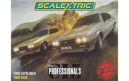 Scalextric C4642 - The Professionals CI5 / Ford Capri MKIII Twin Pack (Collectors Series) - Chester Model Centre