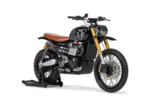 CORGI CC08403 Triumph Scrambler 1200XE (Norway) James Bond - 'No Time To Die' - Chester Model Centre