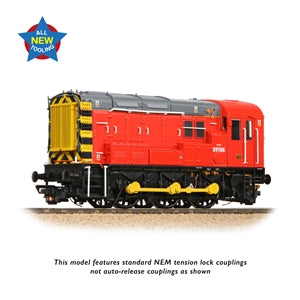 Bachmann 35-930 Class 09 (09106) DB Schenker Red (Unbranded) - Chester Model Centre