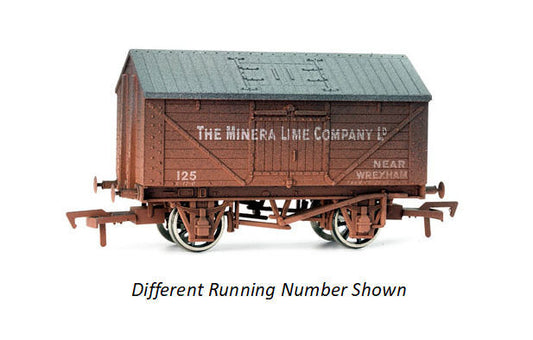 Dapol 4F-017-020 OO GAUGE LIME WAGON MINERA LIME 134 - Weathere - Chester Model Centre