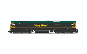 Hornby TT3031M Freightliner Class 66 'Derek W. Johnson MBE' No66619 - Chester Model Centre