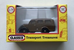 Classix Trasnport Treasures Ford E83W Thames Estate Brown 1:76 - Chester Model Centre