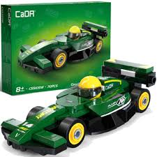 CaDa C55105W Flash Green Circuit Racing Car - Chester Model Centre