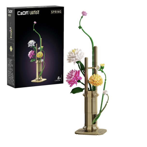 CaDa C59023W Artizan  Spring Whispers Oriental Floral Art - Chester Model Centre