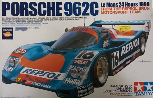 Tamiya Porsche 962C Le Mans 24 Hours 1990 1/24 - Chester Model Centre
