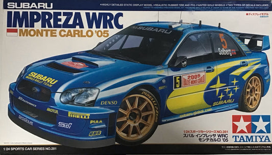 Tamiya Subaru Impreza WRC Monte Carlo'05 1/24 - Chester Model Centre