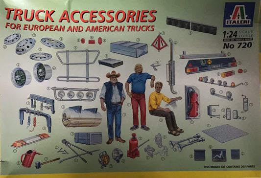 Italeri Truck Accessories for European and American Trucks - Chester Model Centre