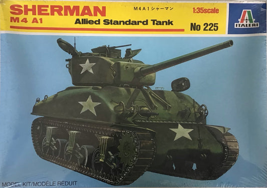 Italeri Sherman M4 A1 Allied Standard Tank No.225 - Chester Model Centre