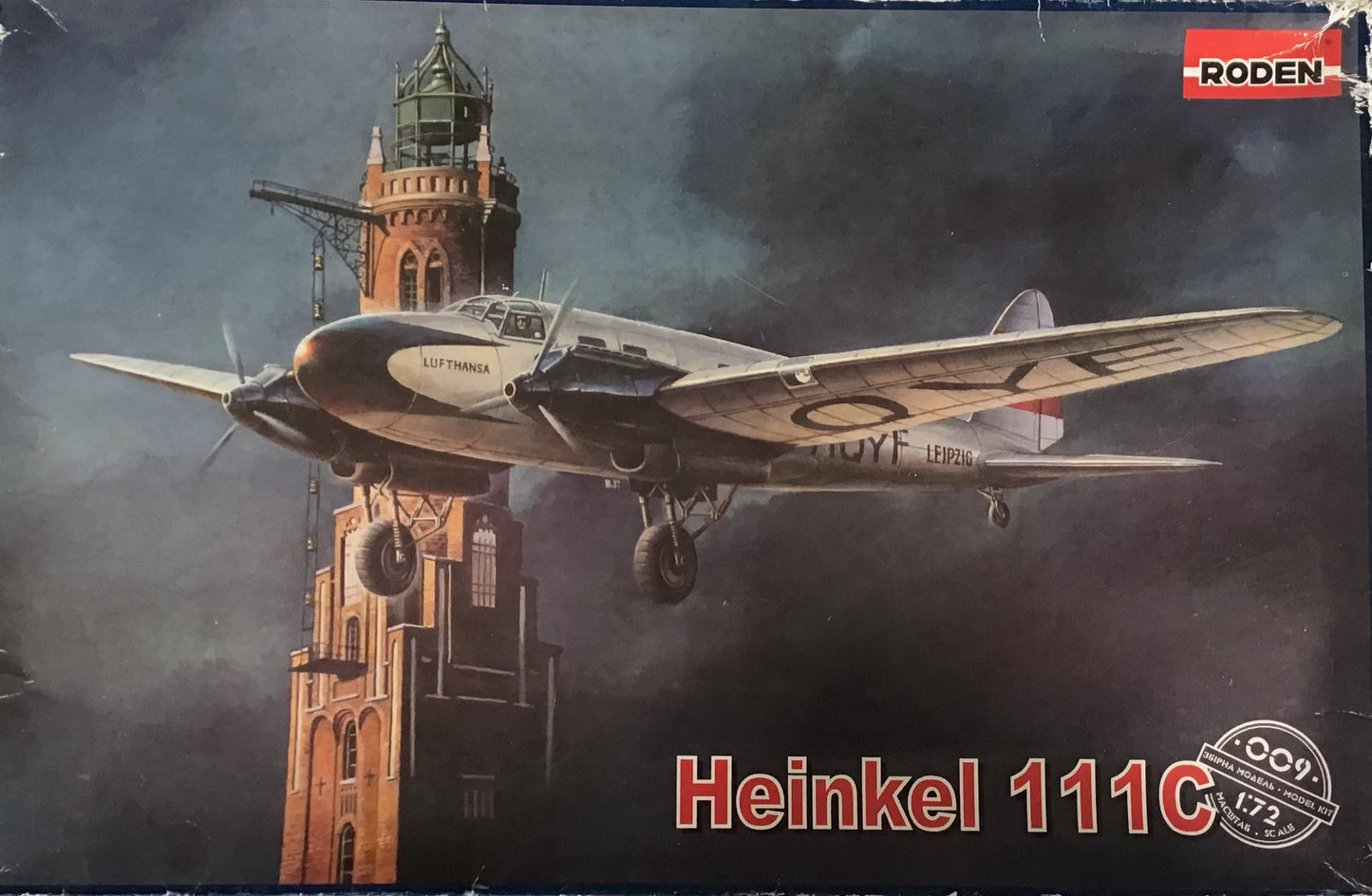 Roden Heinkel 111c 1/72 - Chester Model Centre