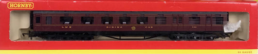 Hornby R4095B LMS Maroon 68ft 12 Wheel Dining Car '230' - Chester Model Centre