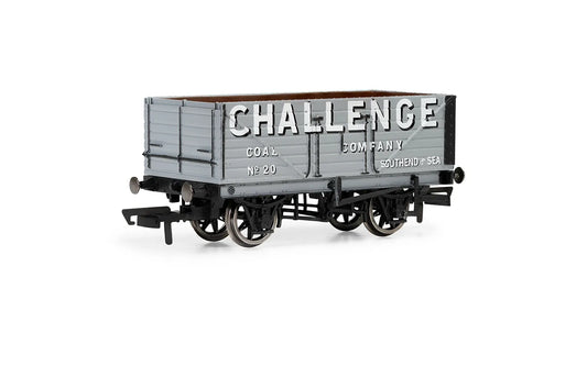Hornby R60193 7 Plank Wagon, Challenge Coal Company - Era 3 - Chester Model Centre