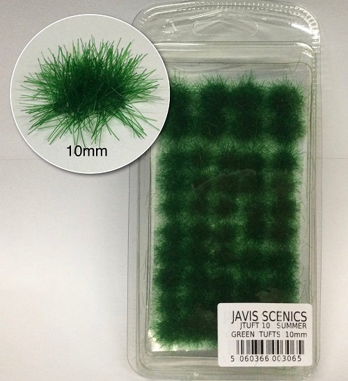 Summer Green Tufts 10mm - Chester Model Centre
