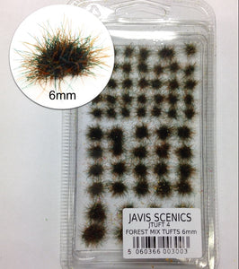 Forest Mix Tufts 6mm - Chester Model Centre