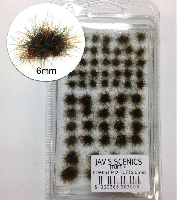 Forest Mix Tufts 6mm - Chester Model Centre