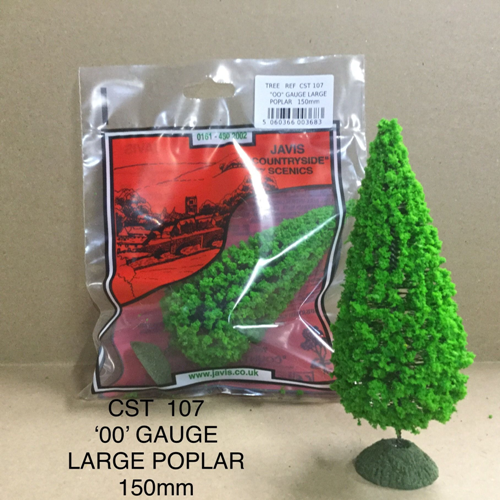 JAVIS TREES - 150mm OO POPLAR - Chester Model Centre