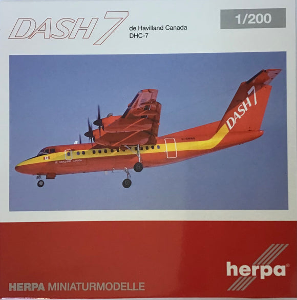 Herpa 557795 1/200 Dash 7 de Havilland Canada DHC-7 - Chester Model Centre