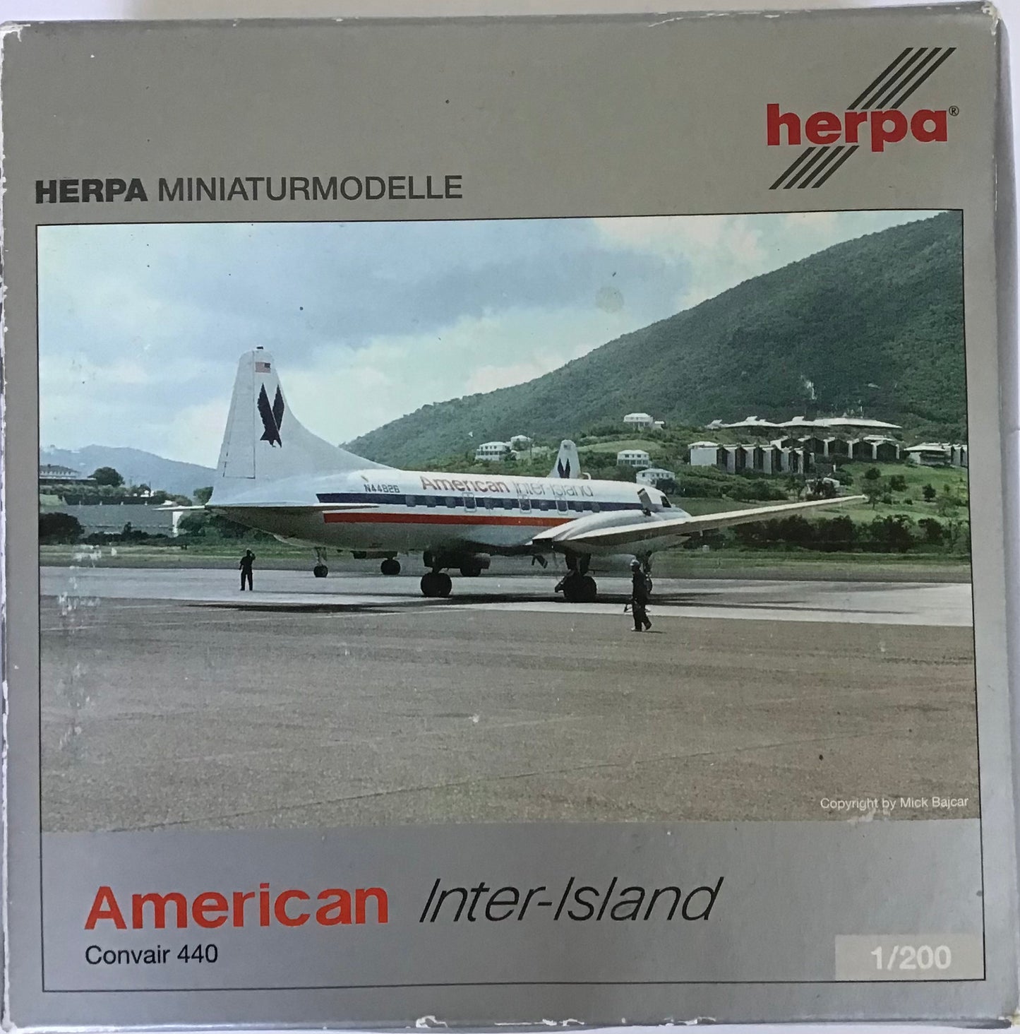 Herpa 552486 1/200 American Inter-Island Convair 440 - Chester Model Centre