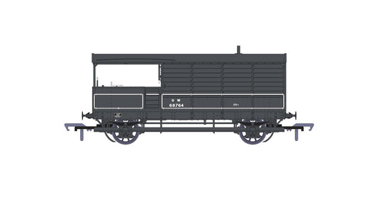Rapido OO Gauge Wagon 918005 TOAD BRAKE VAN 68764 GWR (SMALL LETTERING) - Chester Model Centre