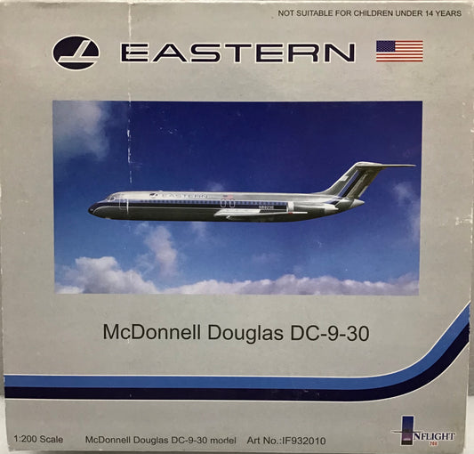 Inflight 200 IF932010 Scale 1:200 Eastern McDonnell Douglas DC-9-30 - Chester Model Centre