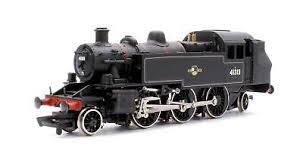 31-452 Bachmann Ivatt 2-6-2 Tank 41313 B.R. Lined Black - Chester Model Centre