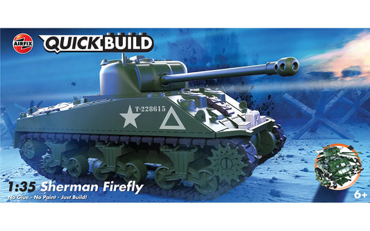 SALE - Quickbuild J6042 Sherman Firefly - Chester Model Centre