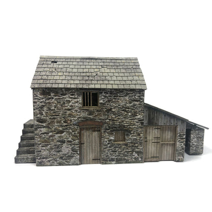 Scale Model Scenery KX084-OO "Polsue" Barn/Stores & Workshop - OO/4mm/1:76 - Chester Model Centre
