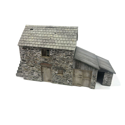 Scale Model Scenery KX084-OO "Polsue" Barn/Stores & Workshop - OO/4mm/1:76 - Chester Model Centre