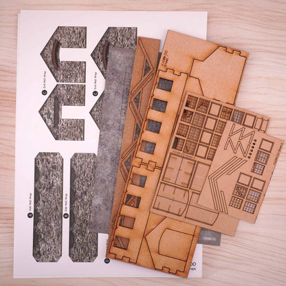 Scale Model Scenery KX088-OO Pearce's Machine Shop / Workshop - OO/4mm/1:76 - Chester Model Centre