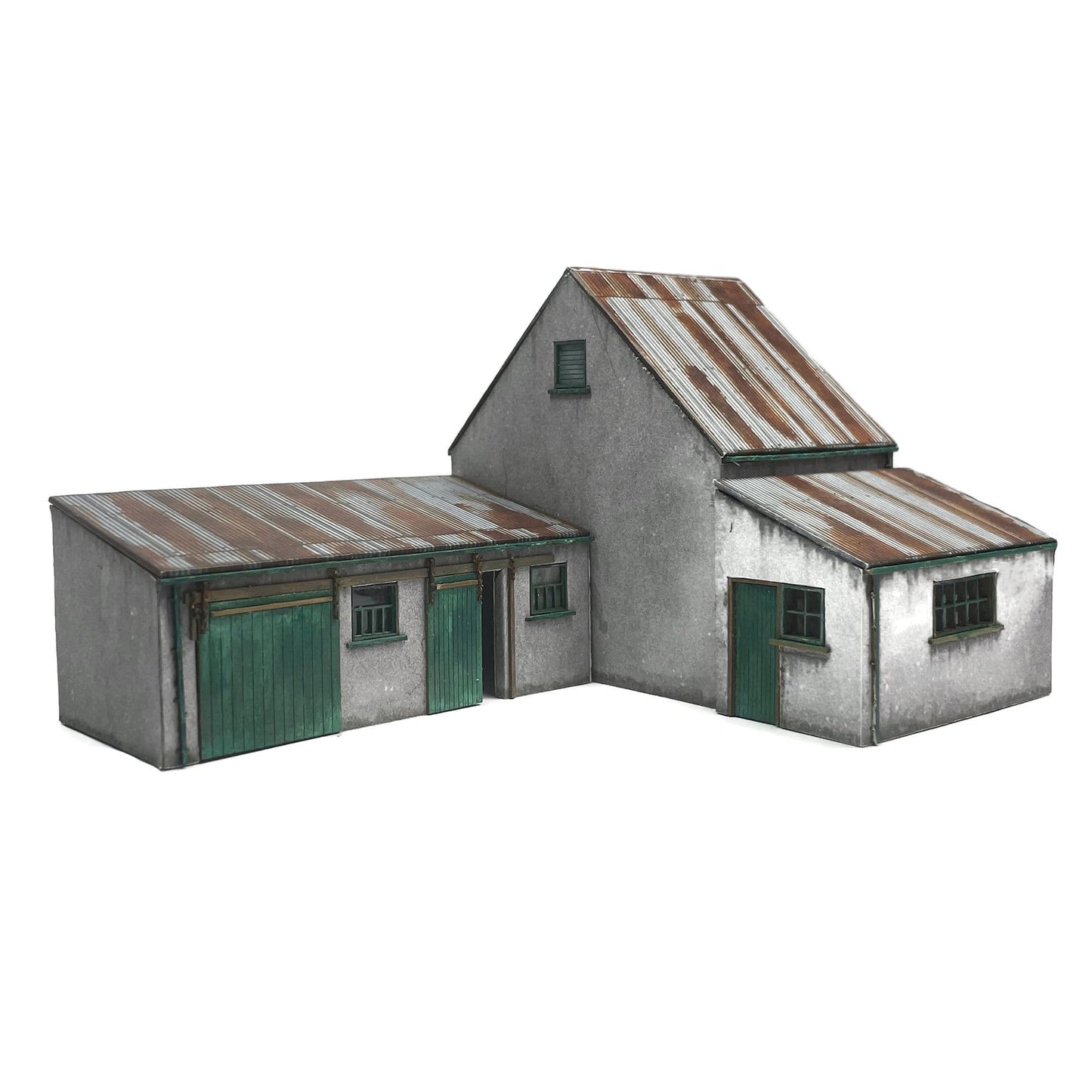 Scale Model Scenery KX094-OO Stoney's Workshops (Set of 3 Buildings) - OO / 4mm / 1:76 - Chester Model Centre