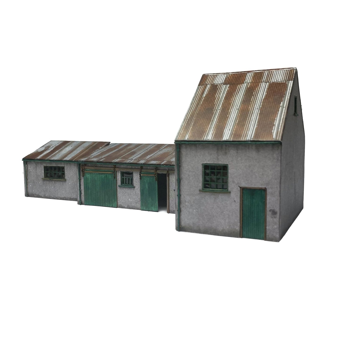 Scale Model Scenery KX094-OO Stoney's Workshops (Set of 3 Buildings) - OO / 4mm / 1:76 - Chester Model Centre
