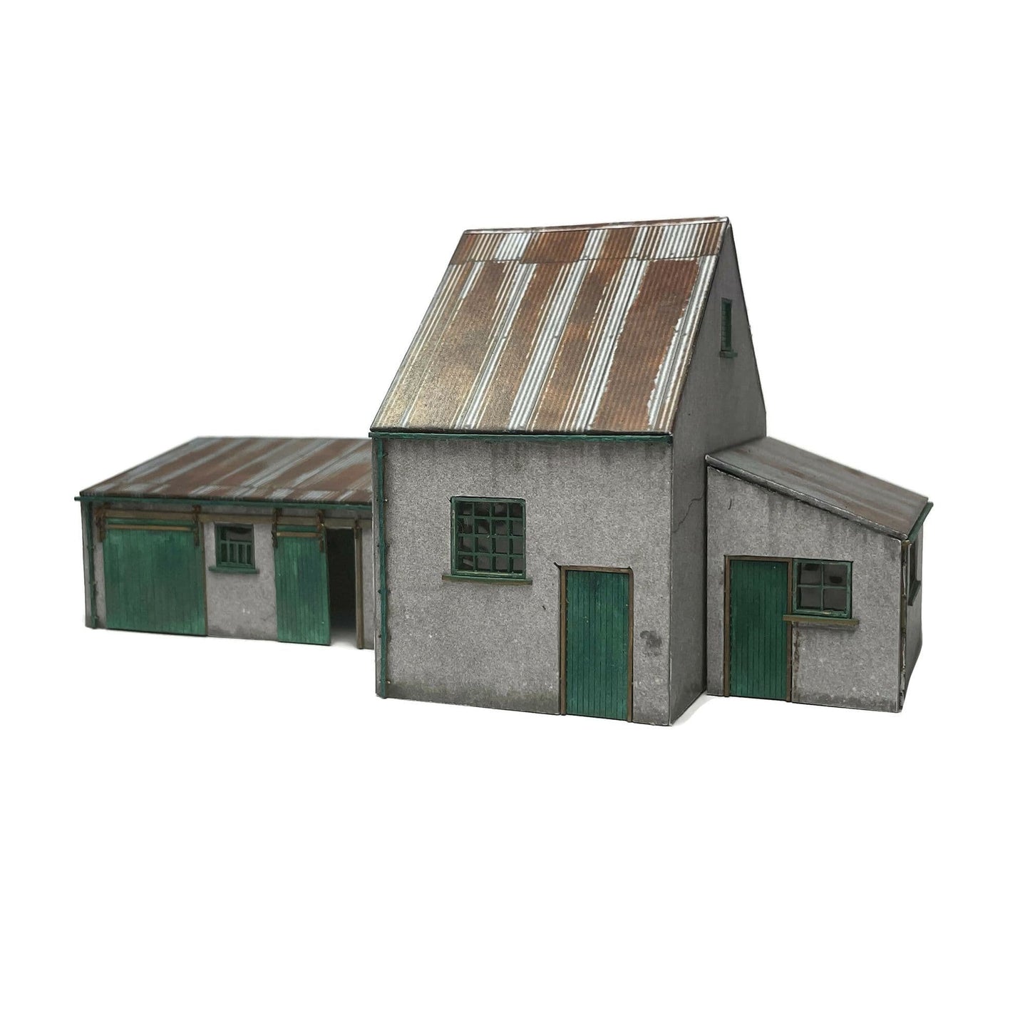 Scale Model Scenery KX094-OO Stoney's Workshops (Set of 3 Buildings) - OO / 4mm / 1:76 - Chester Model Centre