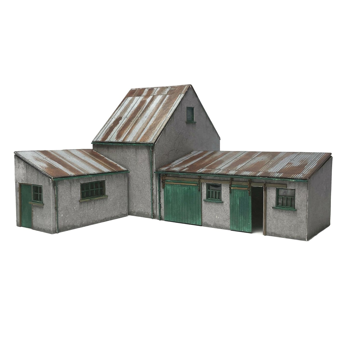 Scale Model Scenery KX094-OO Stoney's Workshops (Set of 3 Buildings) - OO / 4mm / 1:76 - Chester Model Centre