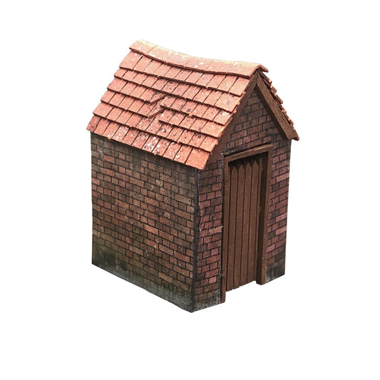 Scale Model Scenery KX096-OO Privy/Outhouse (Pack of 2) - Chester Model Centre