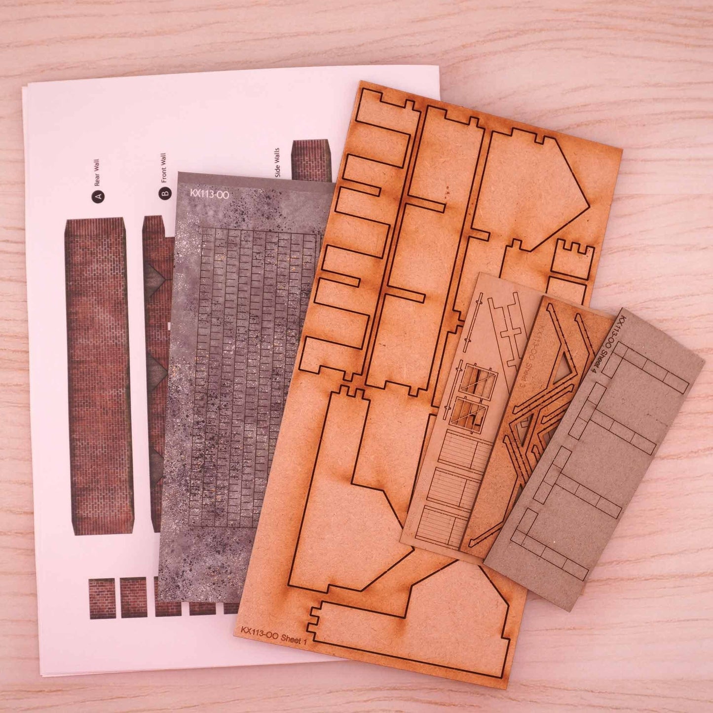 Scale Model Scenery KX113-OO Pigsty - OO/4mm/1:76 - Chester Model Centre