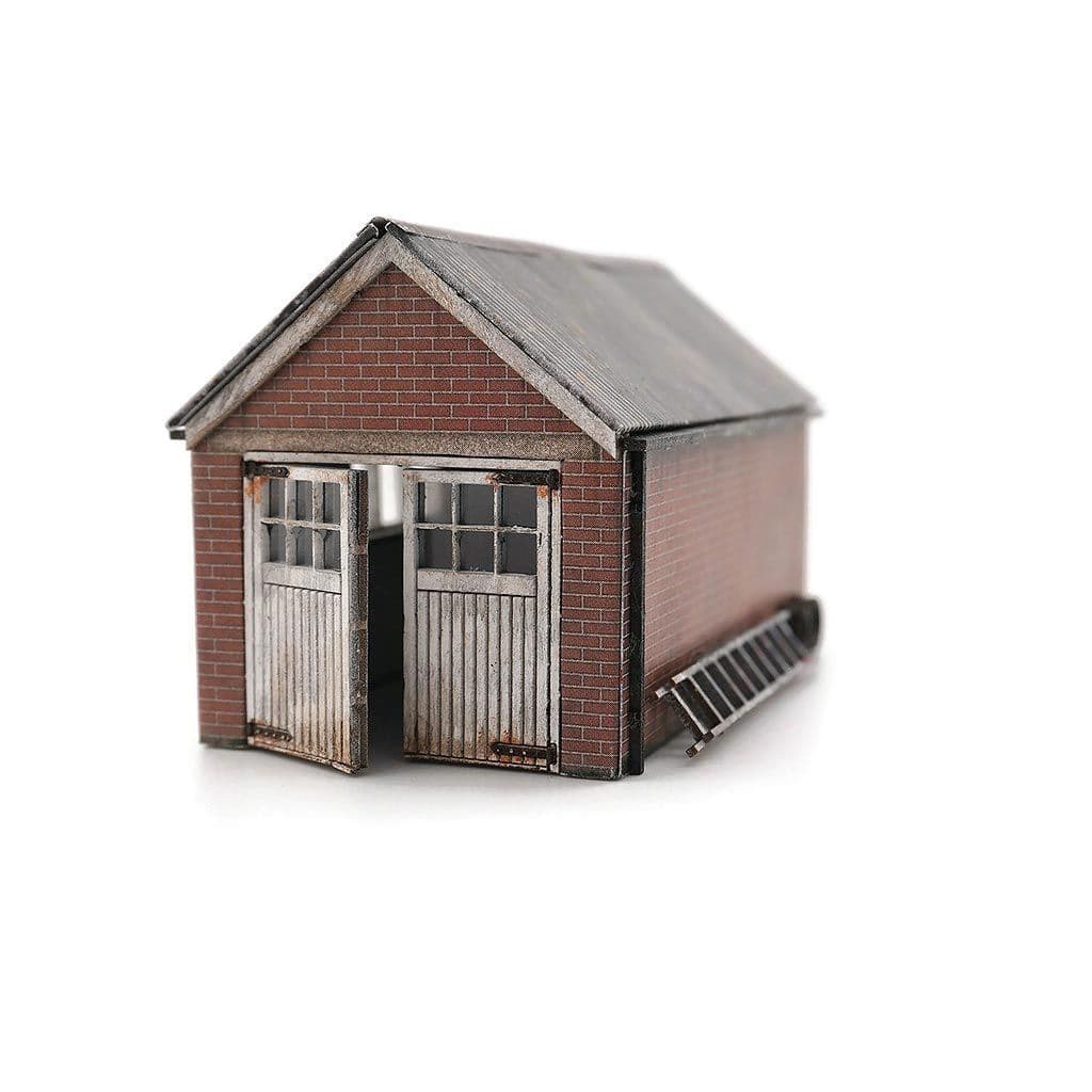 Scale Model Scenery KX117-OO 1960's Domestic Garage - OO/4mm/1:76 - Chester Model Centre