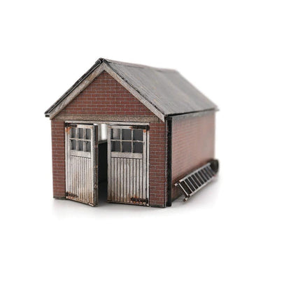 Scale Model Scenery KX117-OO 1960's Domestic Garage - OO/4mm/1:76 - Chester Model Centre