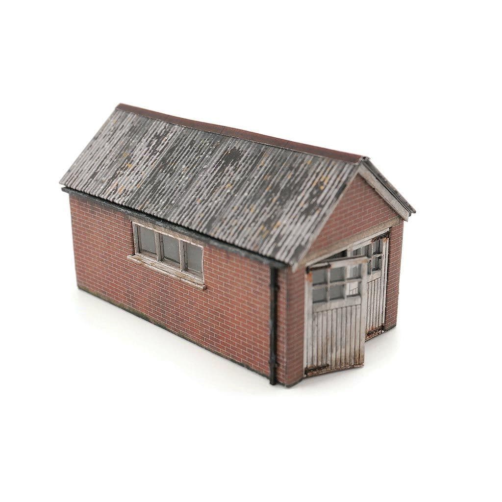 Scale Model Scenery KX117-OO 1960's Domestic Garage - OO/4mm/1:76 - Chester Model Centre