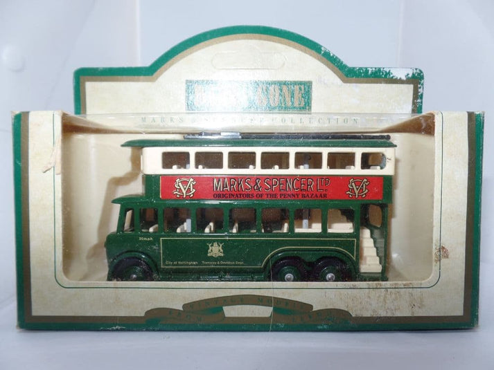 Lledo Diecast Models Marks & Spencers 1928 Karrier E6 Trolley Bus