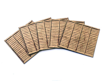 Scale Model Scenery LX155-OO Pre-Cut 6FT Fence Panels OO/4mm/1:76 - Chester Model Centre