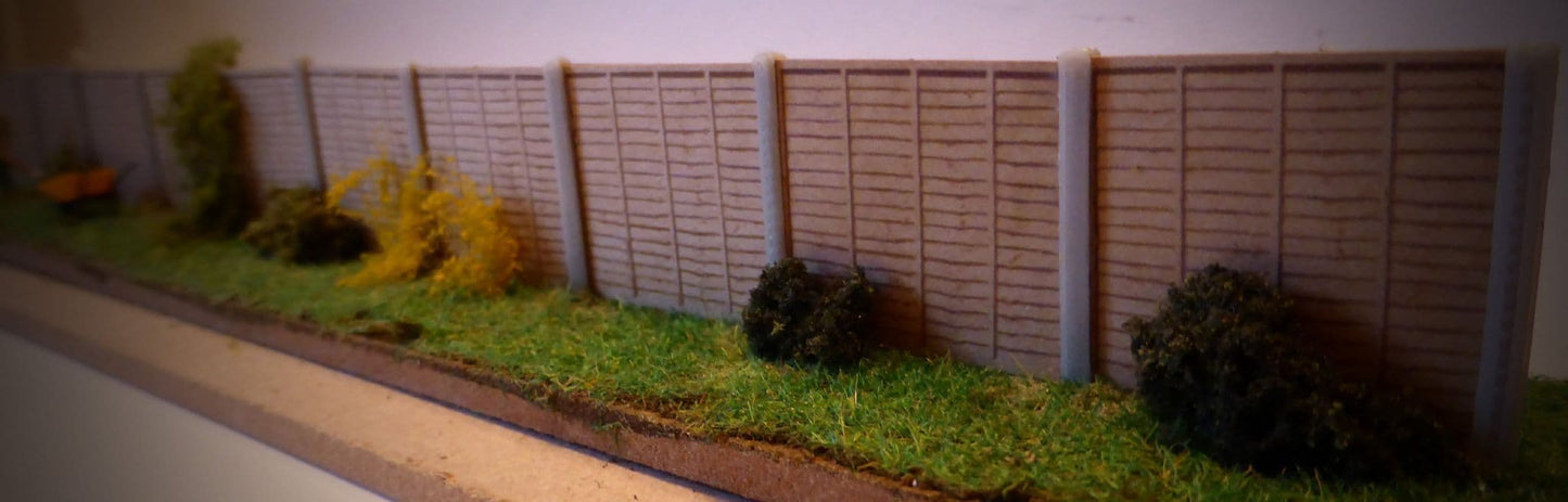 Scale Model Scenery LX155-OO Pre-Cut 6FT Fence Panels OO/4mm/1:76 - Chester Model Centre