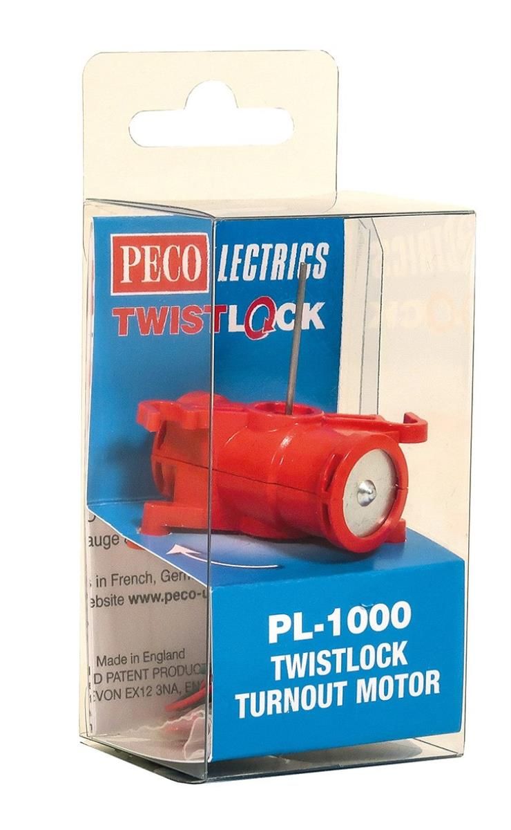PECO PL1000 Twistlock Turnout Motor - Chester Model Centre
