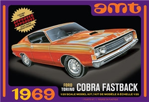 AMT 1:25 1969 Ford Torino Cobra Fastback - Chester Model Centre