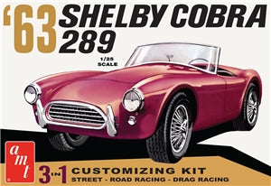 AMT 1:25 1963 Shelby Cobra 289 - Chester Model Centre